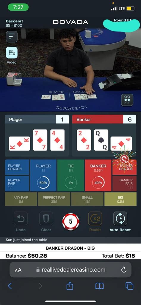 bovada baccarat practice